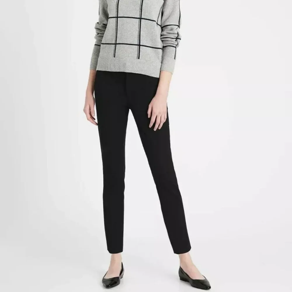 Banana Republic Skinny Sloan Pant size 0 Black - Picture 4 of 8
